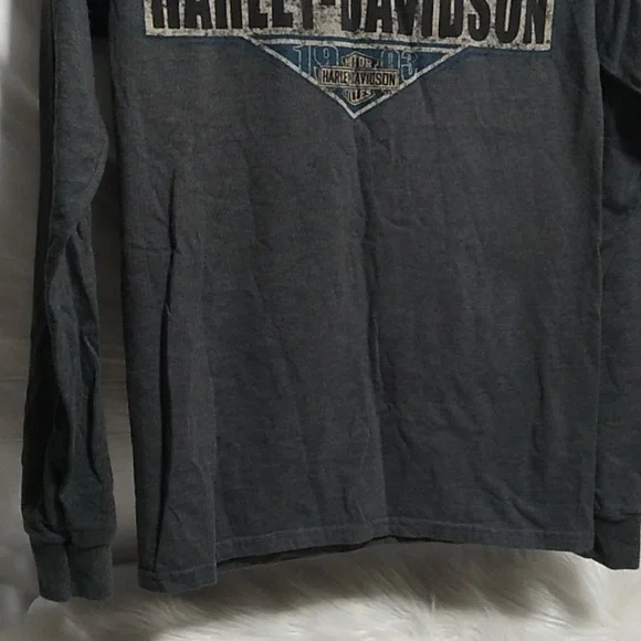 SALE! Harley Davidson Motorcycle Rocky Top Pigeon ForgeTN Long Sleeve Tee (BX51) - Picture 7 of 16